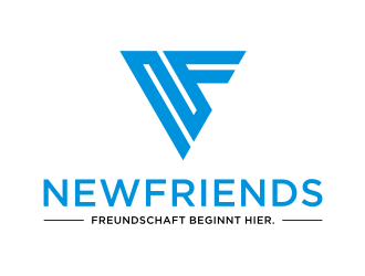 NewFriends (company name) Freundschaft beginnt hier. (Slogan) logo design by asyqh