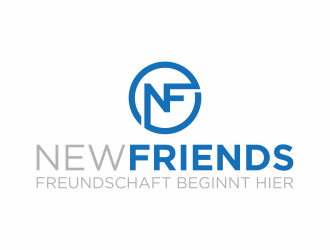 NewFriends (company name) Freundschaft beginnt hier. (Slogan) logo design by Editor