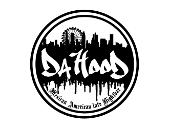 Da Hood logo design by 187design