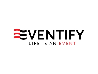 Eventify logo design by ngulixpro