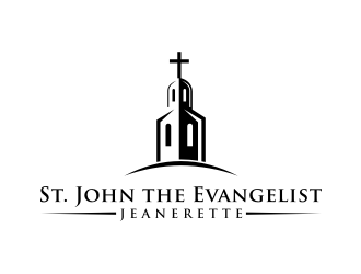 St. John the Evangelist, Jeanerette logo design by nurul_rizkon