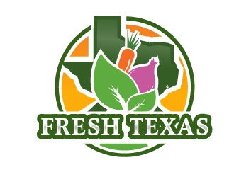 Fresh Texas logo design by NikoLai