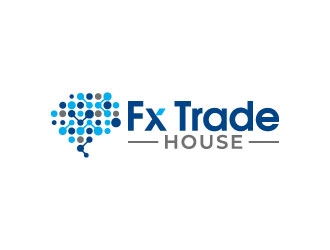 Fx Trade House logo design by pixalrahul