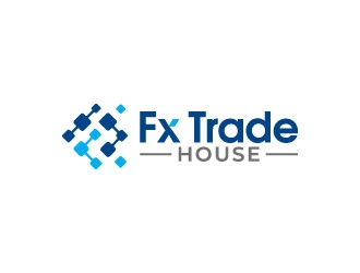 Fx Trade House logo design by pixalrahul