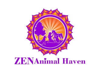 Zen Animal Haven logo design by uttam