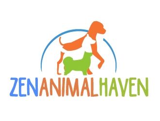 Zen Animal Haven logo design by ElonStark