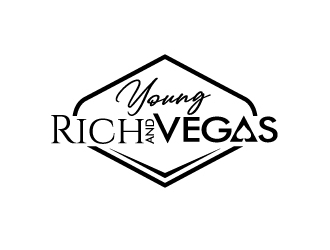 Young Rich and Vegas logo design by jaize