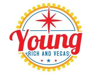 Young Rich and Vegas logo design by logoguy