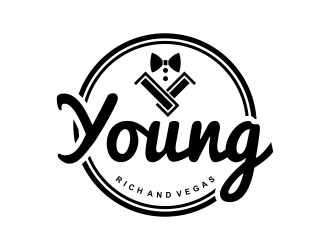 Young Rich and Vegas logo design by Webphixo