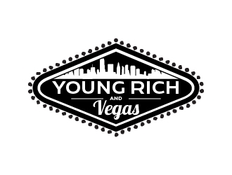 Young Rich and Vegas logo design by karjen