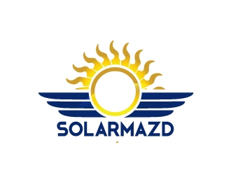solarmazd logo design by samuraiXcreations
