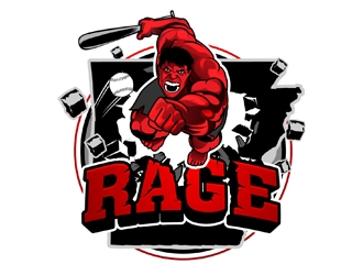RAGE logo design by DreamLogoDesign