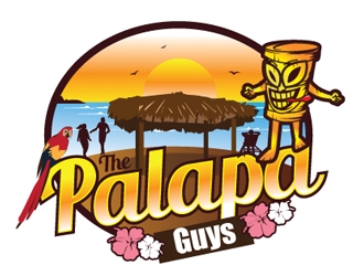 The Palapa Guys logo design by logoguy