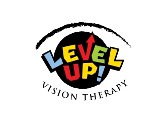 LEVEL UP! Vision Therapy logo design by Foxcody
