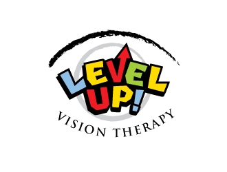 LEVEL UP! Vision Therapy logo design by Foxcody