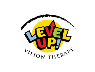 LEVEL UP! Vision Therapy logo design by Foxcody