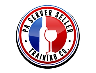 PA Server Seller Training Co. logo design by ElonStark