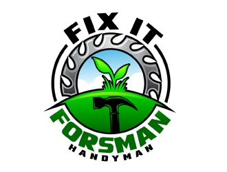 Fix It Forsman logo design by DreamLogoDesign