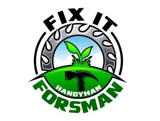 Fix It Forsman logo design by DreamLogoDesign