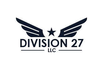 Division 27 LLC logo design by pollo