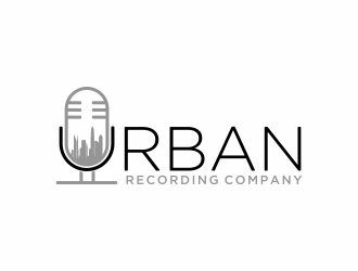Urban Recording Company logo design by Mahrein