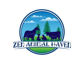 Zen Animal Haven logo design by kasperdz