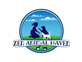 Zen Animal Haven logo design by kasperdz