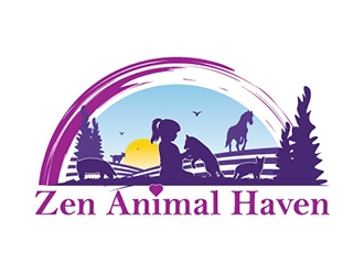 Zen Animal Haven logo design by logoguy
