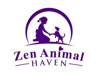 Zen Animal Haven logo design by Webphixo