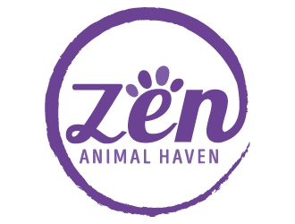 Zen Animal Haven logo design by MonkDesign