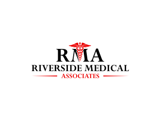 Riverside Medical Associates or RMA logo design by sodimejo