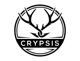 C R Y P S I S logo design by MAXR