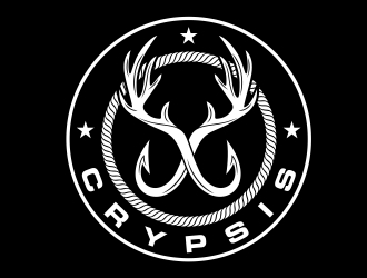 C R Y P S I S logo design by aura