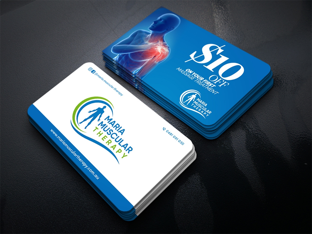 Maria Muscular Therapy logo design by marshall