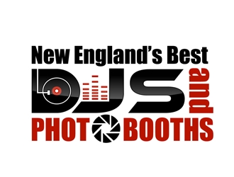New England’s Best Dj’s and Photobooth’s logo design by DreamLogoDesign