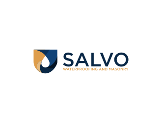 Salvo Waterproofing and Masonry  logo design by sitizen