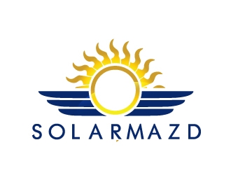 solarmazd logo design by samuraiXcreations