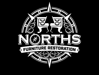Norths Furniture Restoration logo design by jaize