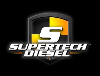 Supertech Diesel Truck Specialists logo design by aRBy
