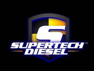 Supertech Diesel Truck Specialists logo design by aRBy