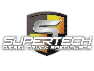 Supertech Diesel Truck Specialists logo design by MUSANG