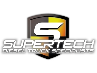 Supertech Diesel Truck Specialists logo design by MUSANG