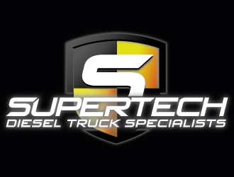 Supertech Diesel Truck Specialists logo design by MUSANG