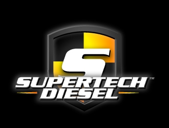 Supertech Diesel Truck Specialists logo design by aRBy