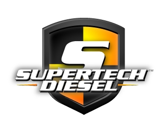 Supertech Diesel Truck Specialists logo design by aRBy