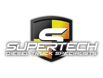 Supertech Diesel Truck Specialists logo design by MUSANG