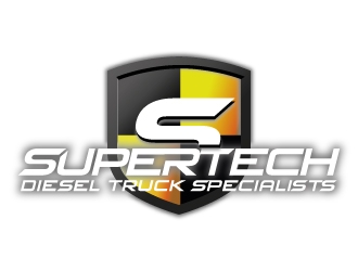 Supertech Diesel Truck Specialists logo design by MUSANG