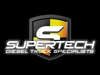 Supertech Diesel Truck Specialists logo design by MUSANG