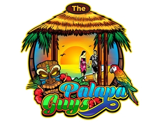 The Palapa Guys logo design by logoguy
