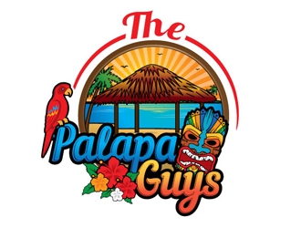 The Palapa Guys logo design by logoguy